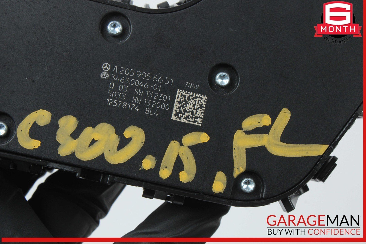 15-20 Mercedes W205 C300 GLC43 Front Left Side Seat Control Switch Module Unit