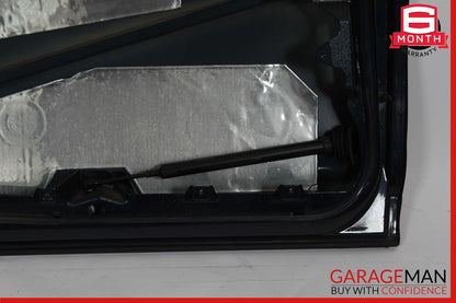 10-16 Porsche Panamera 970 Front Left Side Exterior Door Shell Frame Dark Blue