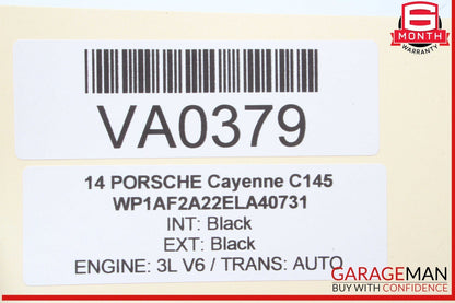 11-16 Porsche Cayenne 958 Hybrid S Rear View Backup Camera Control Module OEM