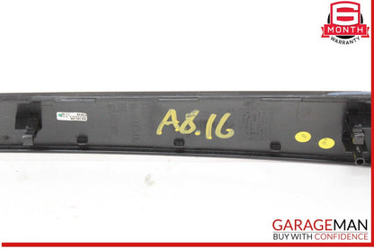 11-18 Audi A8 S8 Front Right Side Dash Trim Cover Panel w/ Control Switches OEM
