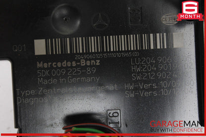 12-14 Mercedes W204 C250 C350 Rear Fuse Relay Box Module 2049060105 OEM