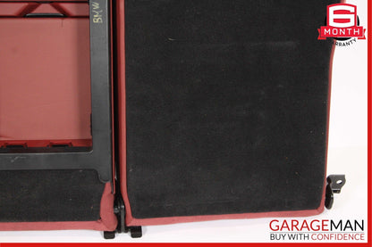 13-19 BMW 650i F06 Rear Top Upper Seat Cushion Cover Armrest Assembly Red OEM