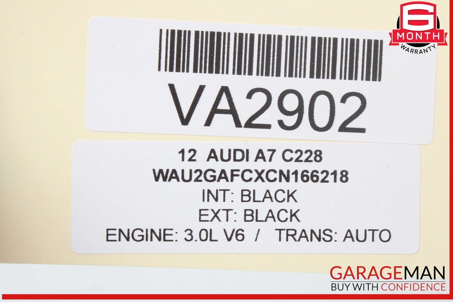 12-18 Audi A7 S6 Power Brake Booster Master Cylinder w/ Reservoir 4G1612103 OEM