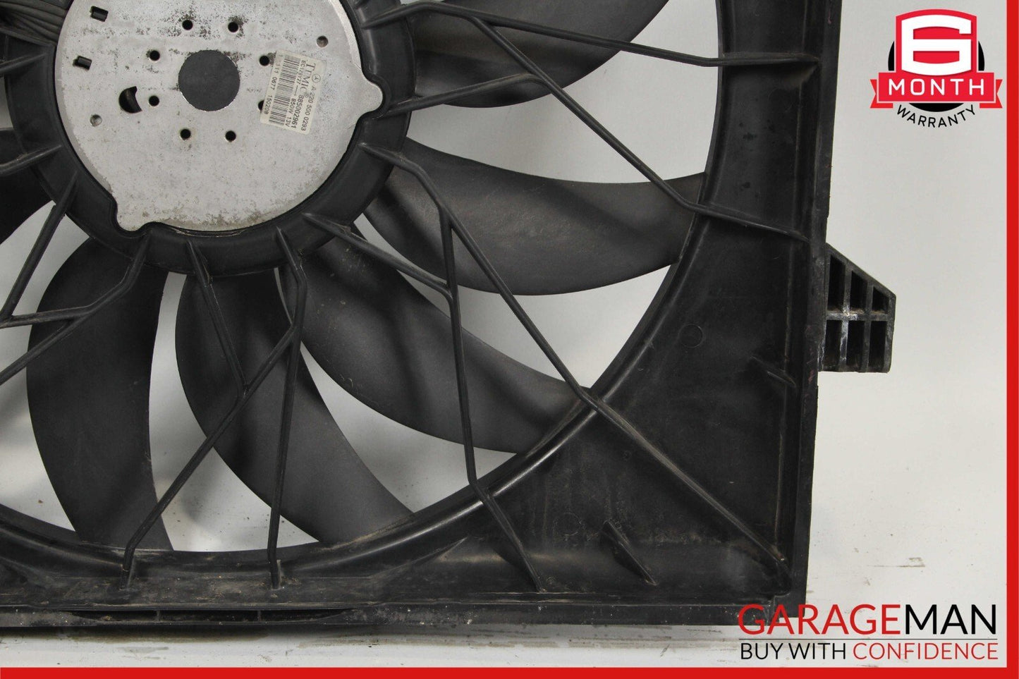 06-12 Mercedes R320 ML350 GL450 Engine Radiator Cooling Fan Motor Shroud Assy