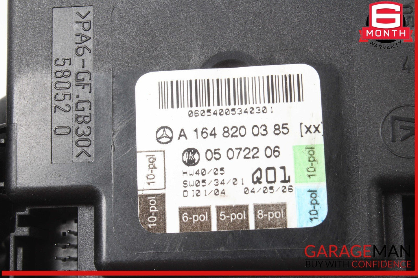 06-13 Mercedes X164 GL450 4MATIC Front Left Side Door Control Module OEM