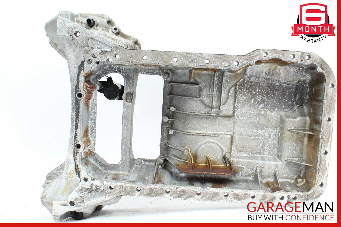 06-11 Mercedes W204 C300 Engine Upper Oil Sump Baffle Pan 2720142102 OEM