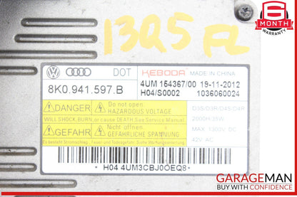 13-17 Audi Q5 SQ5 Xenon HID Head Light Headlight Ballast Module 8K0941597B OEM