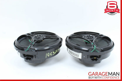 08-15 Mercedes X204 GLK350 C300 Rear Left & Right Door Sound Speakers Set of 2