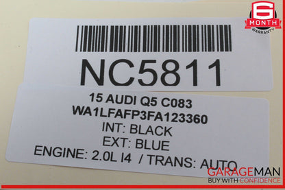 13-17 Audi Q5 Rear Left Driver Side Window Regulator Motor 8K0959811A OEM