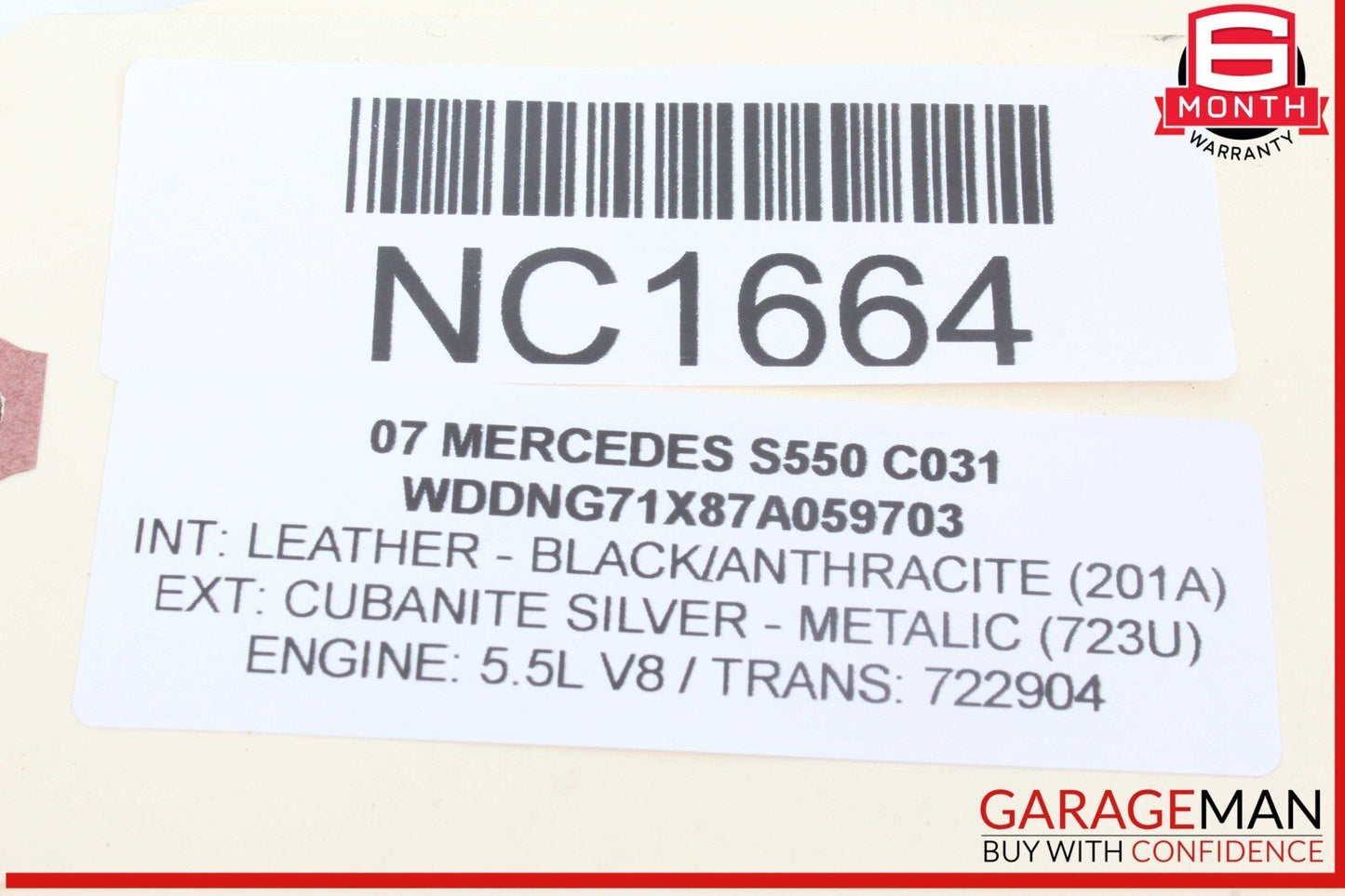07-13 Mercedes W221 S550 S600 S63 AMG Bluetooth Control Module 2218207485 OEM