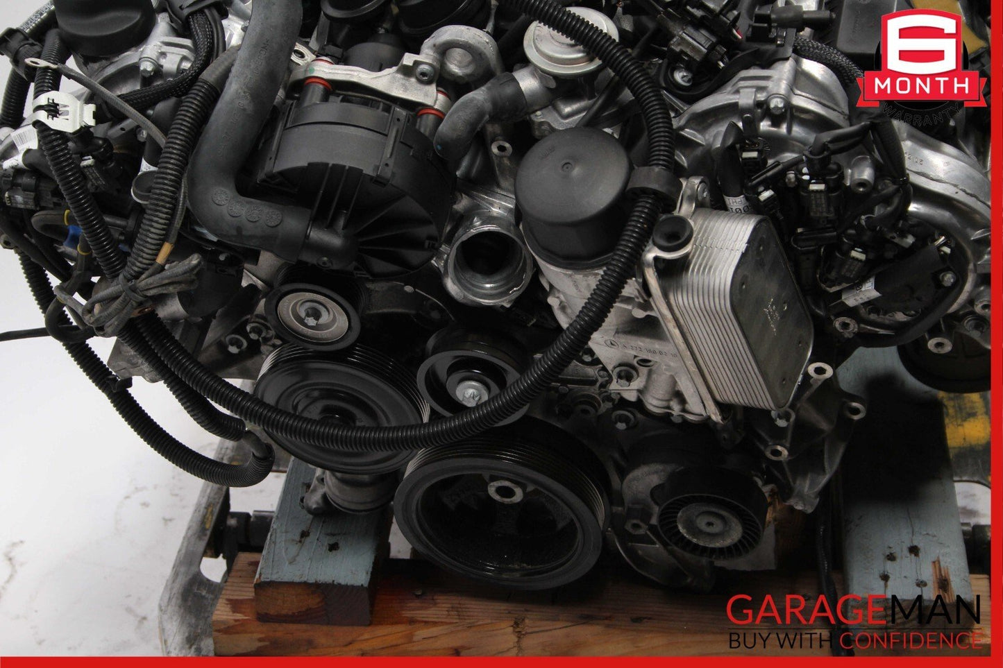 06-11 Mercedes W204 C300 SLK280 3.0L M272 RWD Engine Motor Block Assembly 272947