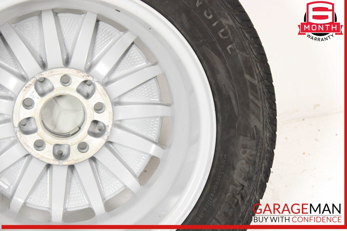 85-93 Mercedes W201 190E 190D Right or Left Wheel Tire Rim 6Jx15H2 ET49 OEM