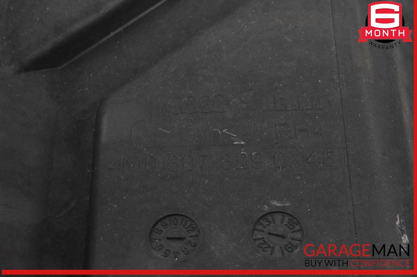 17-24 Audi Q7 Rear Bumper Cover Center Support Retainer Bracket 4M0807329 OEM