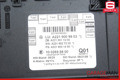 07-13 Mercedes W221 S550 S500 Rear Right or Left Side Door Control Module OEM