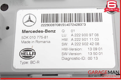 15-18 Mercedes W205 C300 C400 C350e Rear Trunk SAM Control Module Unit OEM