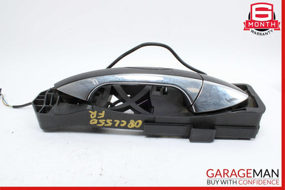 07-14 Mercedes W216 CL550 Front Right Side Exterior Door Handle Keyless Go Black