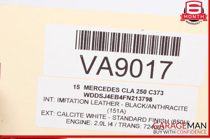 14-19 Mercedes W117 CLA250 GLA250 Auxiliary Water Pump Assembly 2465010458 OEM