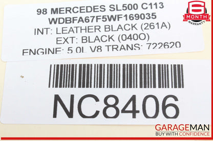 94-02 Mercedes R129 SL500 SL600 Front Left Driver Side Exterior Door Handle OEM