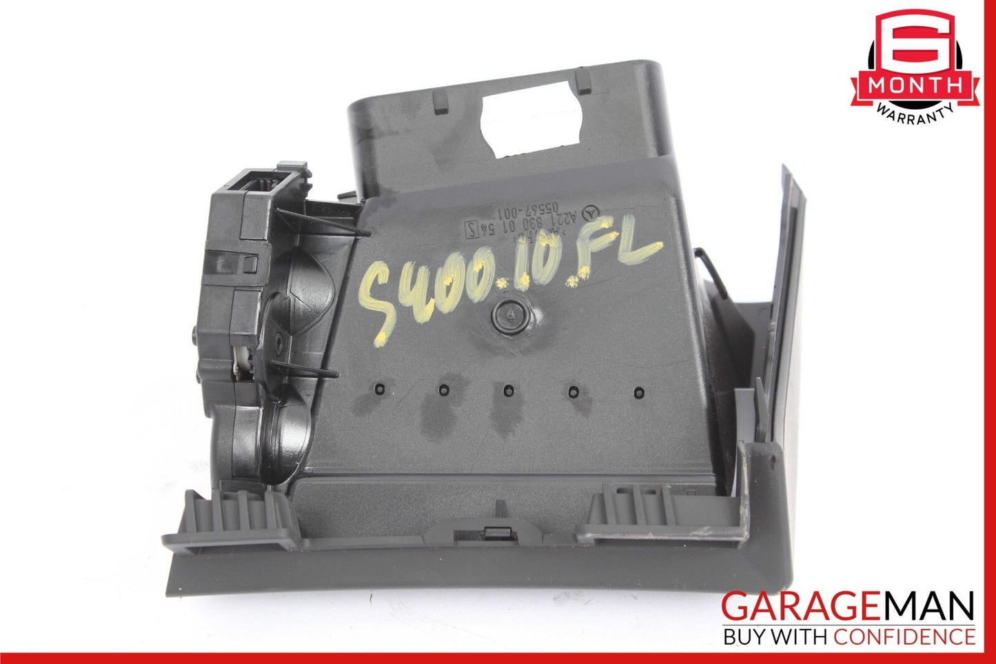 07-14 Mercedes W221 S400 CL550 Left Side Dashboard AC A/C Air Vent Black OEM