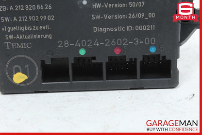 08-14 Mercedes W204 C300 4MATIC Rear Right Side Door Control Module Unit OEM