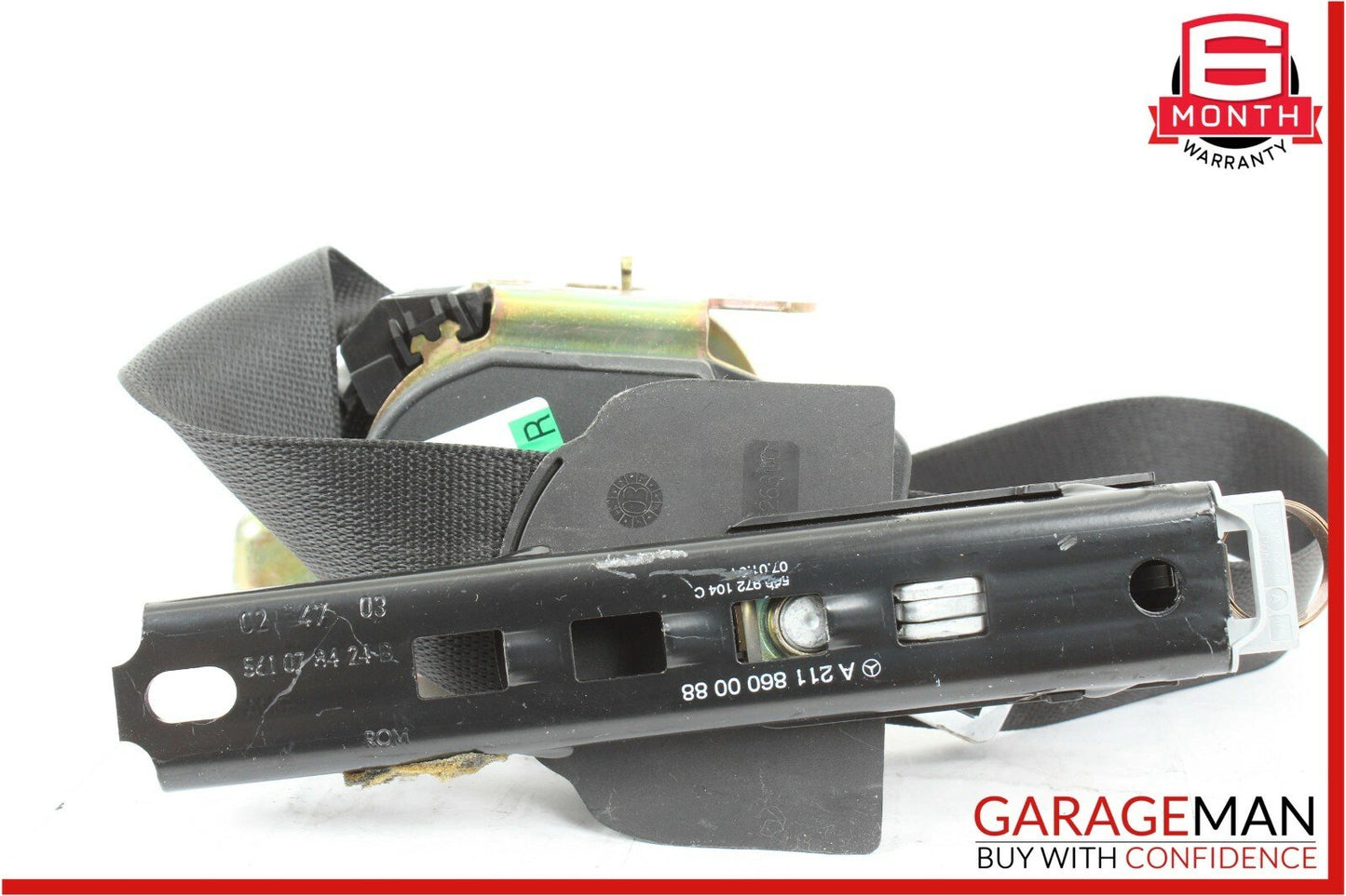 03-06 Mercedes W211 E55 AMG Front Right Seat Belt Seatbelt Retractor Assembly