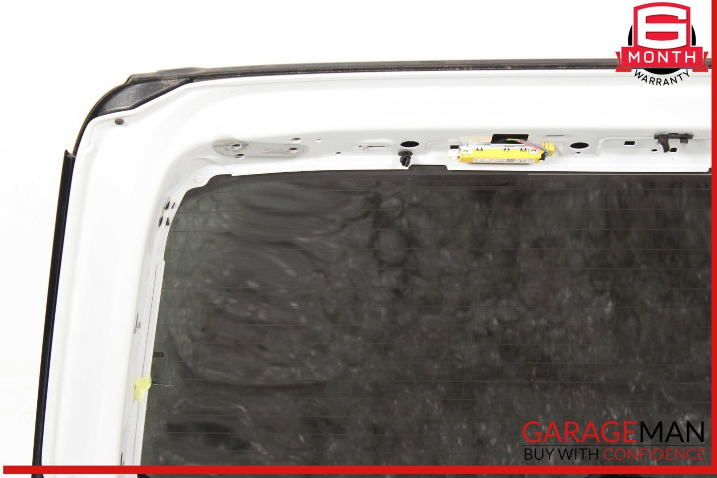17-19 Audi Q7 Trunk Lid Liftgate Tailgate Hatch Shell White OEM