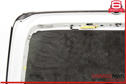 17-19 Audi Q7 Trunk Lid Liftgate Tailgate Hatch Shell White OEM