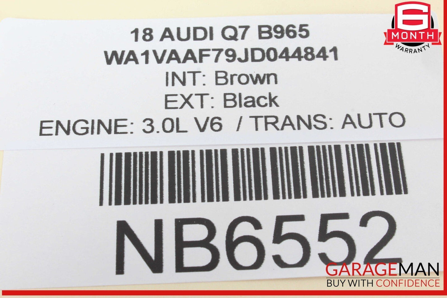 17-24 Audi Q7 Front Left / Front Right Stabilizer Anti Roll Sway Bar 4M0411317