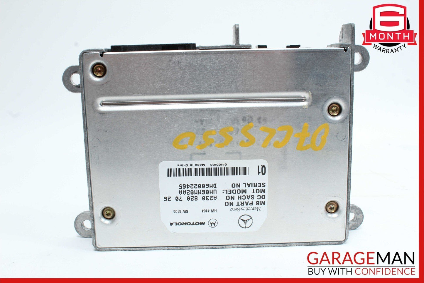 06-12 Mercedes CLS550 GL450 SL550 E350 Communication Control Module Unit