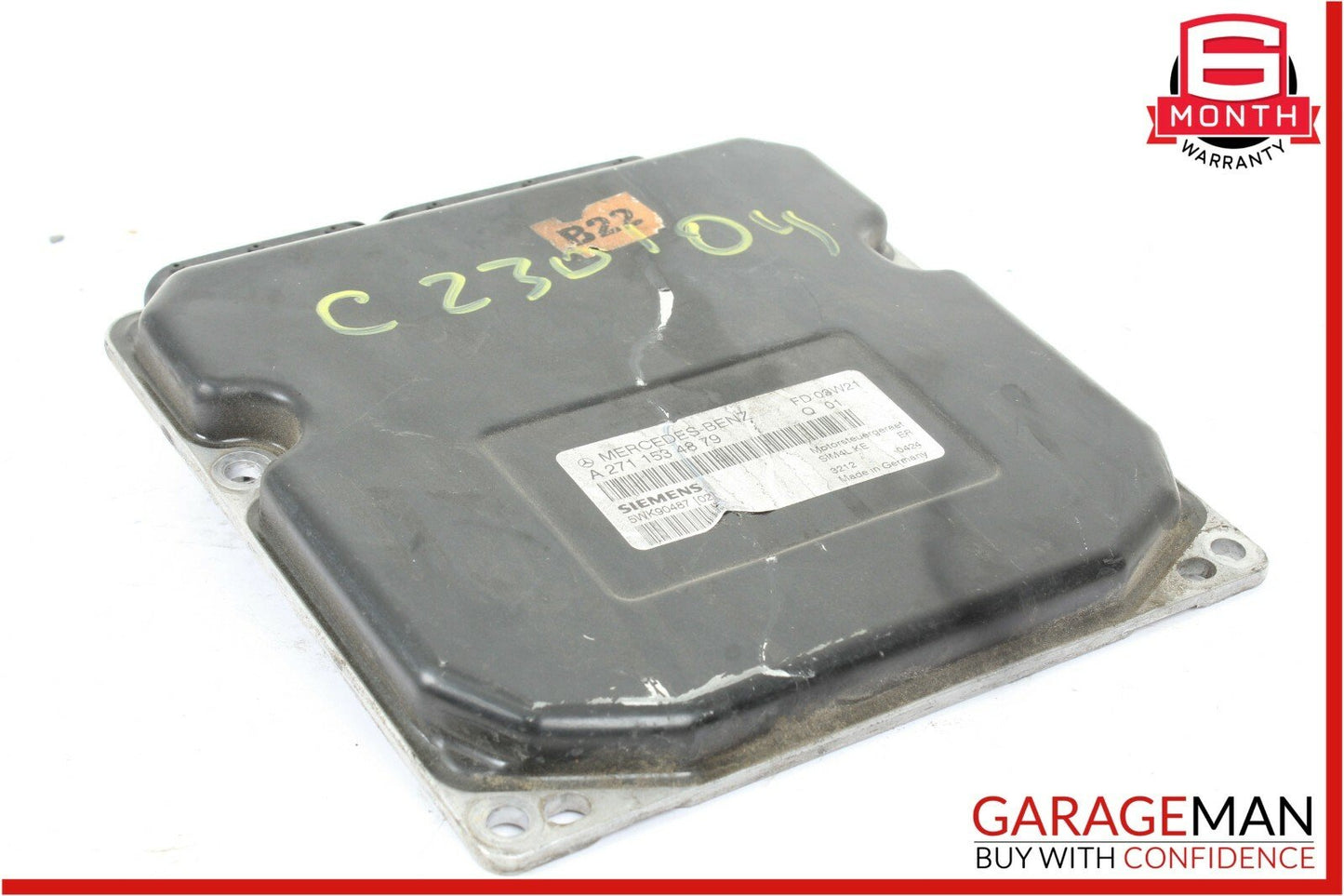 03-05 Mercedes W203 C230 ECU ECM Engine Control Module Unit 2711534879 OEM