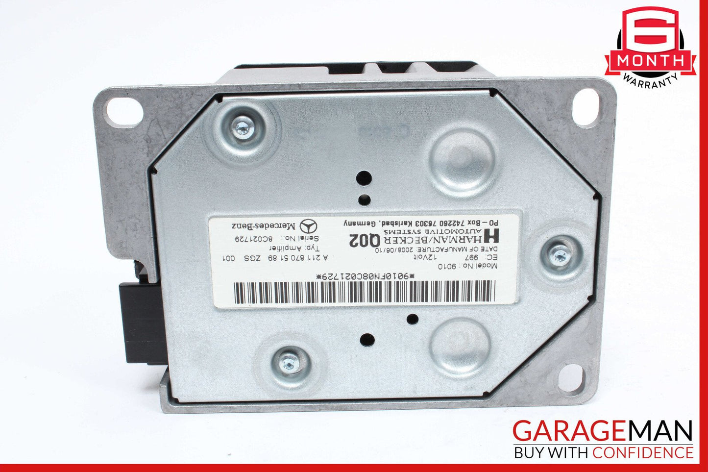 08-18 Mercedes E350 SL550 R350 Subwoofer Amp Amplifier Harman Becker OEM
