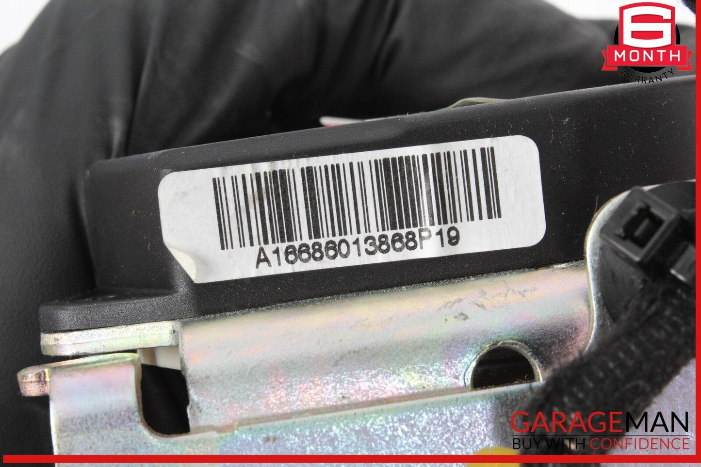 12-19 Mercedes X166 GL450 GLS550 Rear 2nd Row Left Driver Side Seat Belt OEM