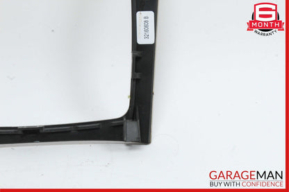 08-15 Mercedes W204 C300 4MATIC Center Console Shift Shifter Bezel Trim OEM