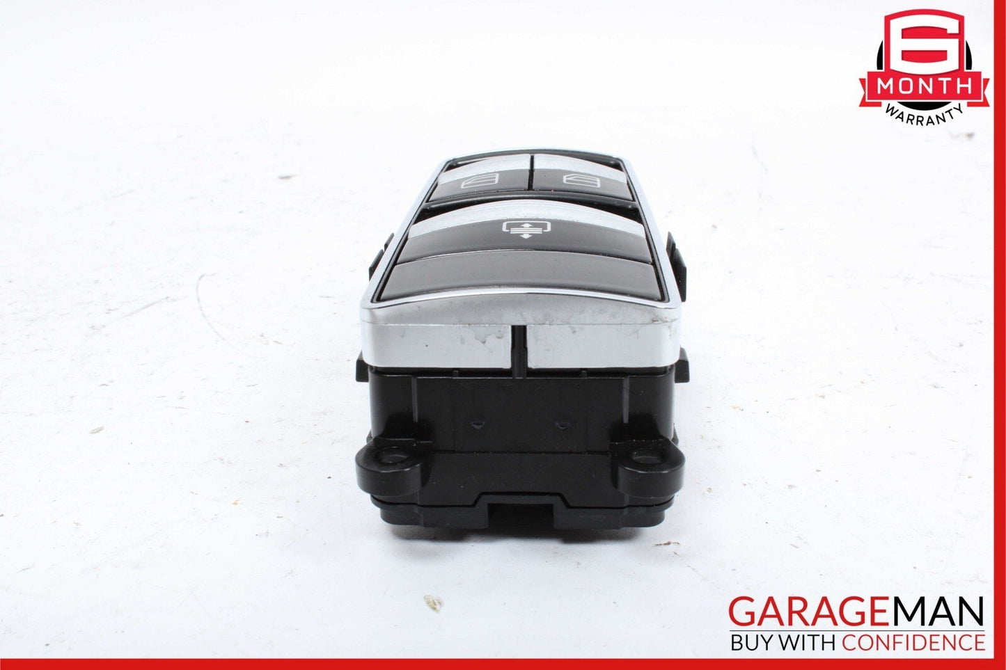 07-13 Mercedes W221 S550 S600 S63 Rear Window Glass & Shade Regulator Switch OEM