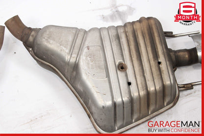 07-09 Mercedes W221 S550 S600 AMG Sport Rear Exhaust Muffler Tips Set of 2 Pc