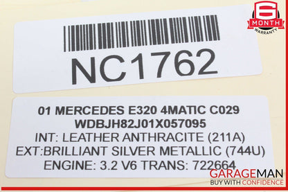 96-02 Mercedes W210 E320 4MATIC Front Right Passenger Side Exterior Door Handle