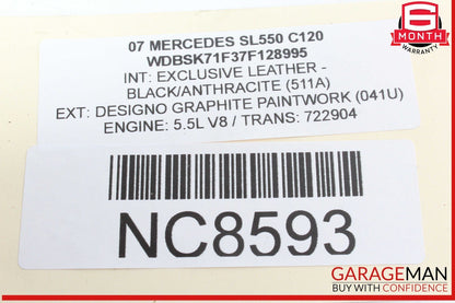 07-12 Mercedes R230 SL550 SL55 AMG Voice Control Module 2308200285 OEM