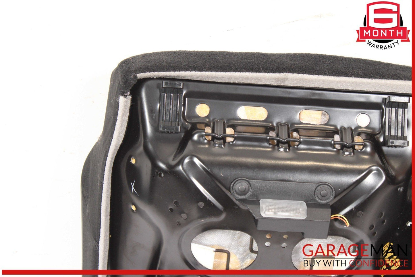 06-08 Mercedes W164 ML500 Front Right Side Lower Bottom Seat Cushion Black OEM