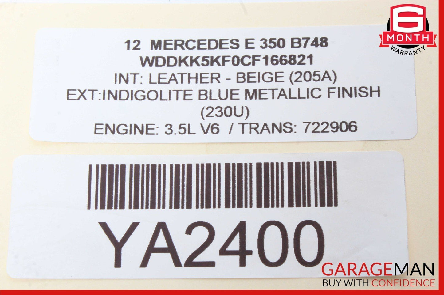 10-17 Mercedes W207 E350 C300 Sirius Satellite Radio Receiver Module Unit OEM