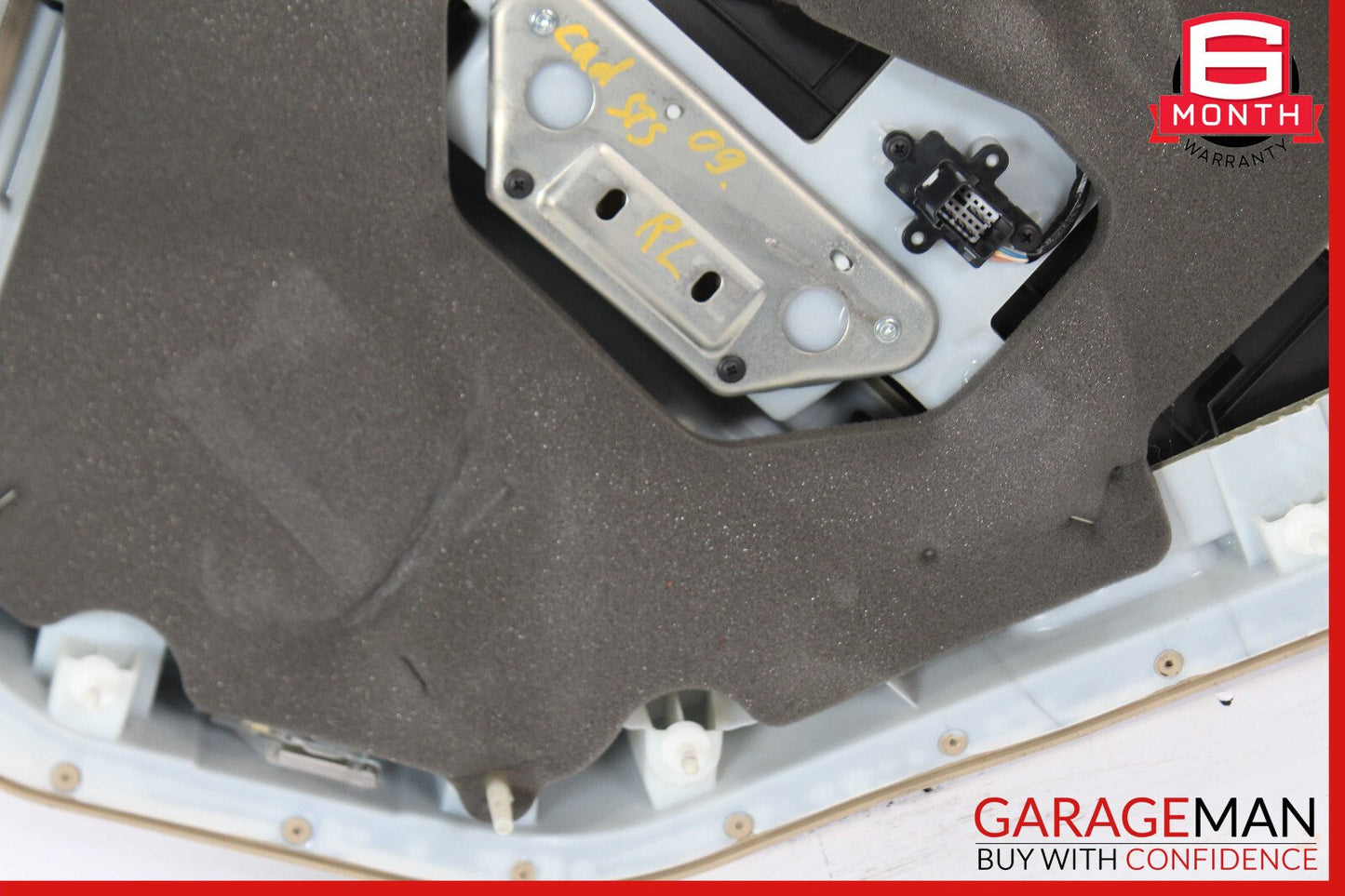 05-11 Cadillac STS Rear Left Interior Door Panel Beige OEM