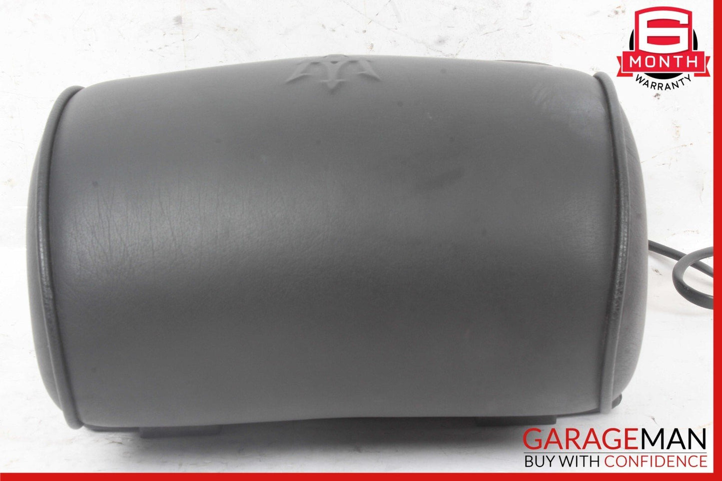 03-13 Maserati Quattroporte M139 Rear Center Seat Headrest Black OEM