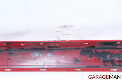 02-05 Mercedes W203 C230 Coupe Left Driver Side Rocker Skirt Moulding Panel Red