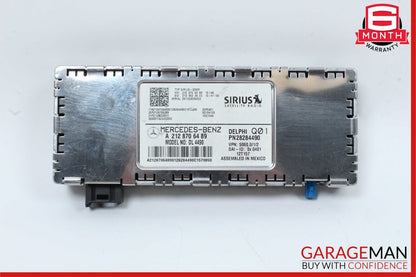 12-14 Mercedes C250 CLS500 SLK350 Sirius Satellite Radio Receiver Control Module