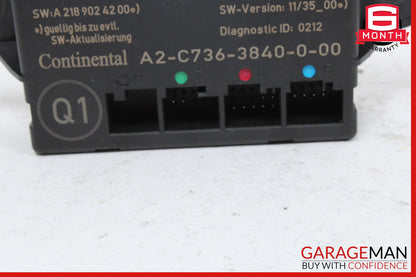 08-18 Mercedes W212 E350 C300 CLS550 Rear Right Side Door Control Module OEM