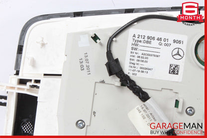 10-16 Mercedes W212 E350 E250 Front Overhead Dome Light Lamp 2129064601 OEM