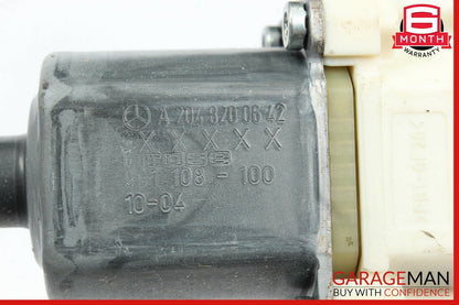 10-14 Mercedes W212 E350 Rear Right Passenger Side Door Window Regulator Motor
