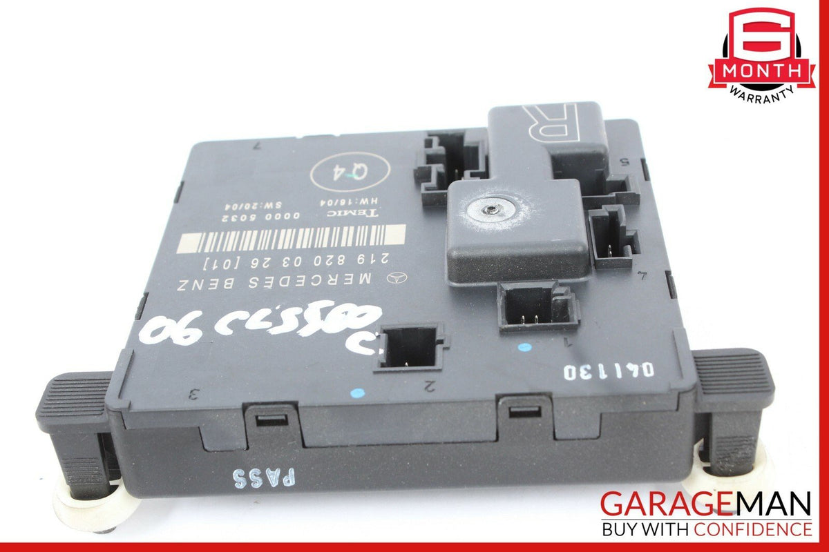 06-11 Mercedes W219 CLS500 Rear Right Side Door Computer Controller Module Unit