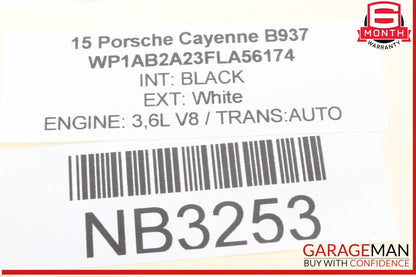 15-18 Porsche Cayenne 958 Generator Alternator 7PP903016A OEM