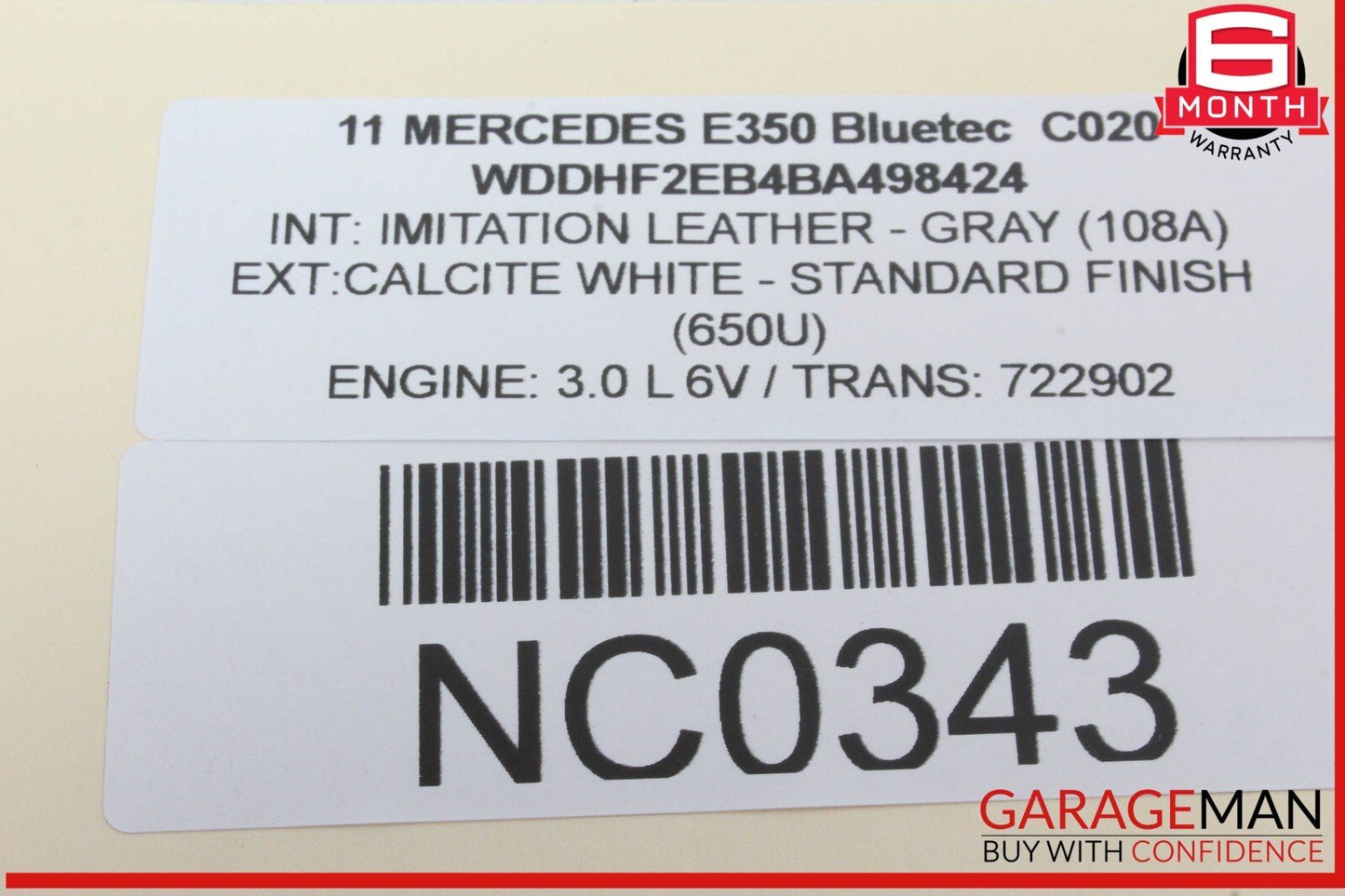 08-18 Mercedes W212 E350 Bluetec Front Right Passenger Side Door Control Module