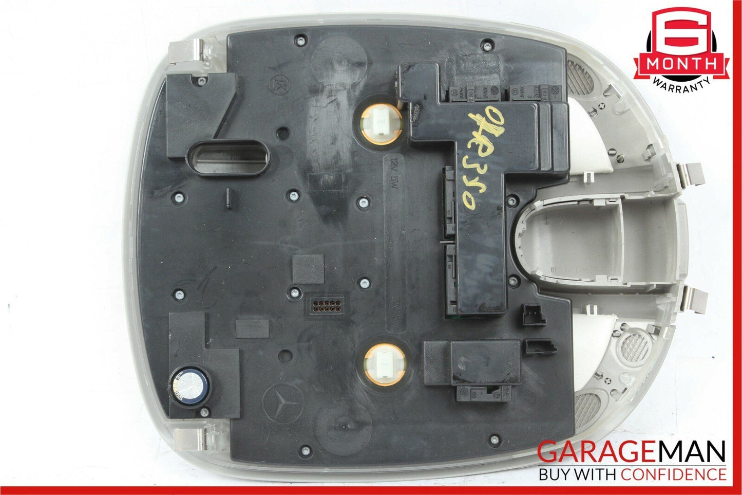 06-09 Mercedes W251 R350 R500 Front Overhead Reading Dome Light Lamp Gray OEM